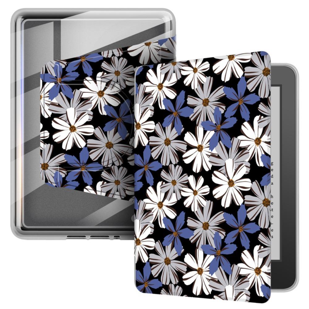 Чехол для электронной книги с функцией автоматического включения/выключения, регулируемая акриловая подставка-обложка, различные узоры для Kindle Paperwhite 5 (11-е поколение 2025) 6,8 дюйма