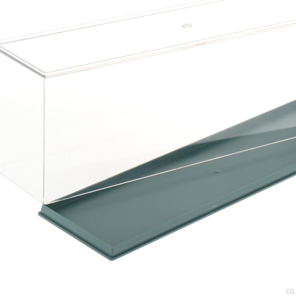 Clear Display Case Figure Storage, Stackable Storage Box, Showing Cabinet for Model,