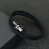 Noter Fashion Men Bracelet With A Grade 4mm String Bilayer Unique Magnet Buckle Cord Chain Braslet Multiple Colors Available