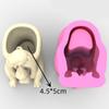 Bear and Girls Pen Holder Silicone Molds Table Ornament Mould Plaster Making Tool Succulent Planter Mold Easy To Clean