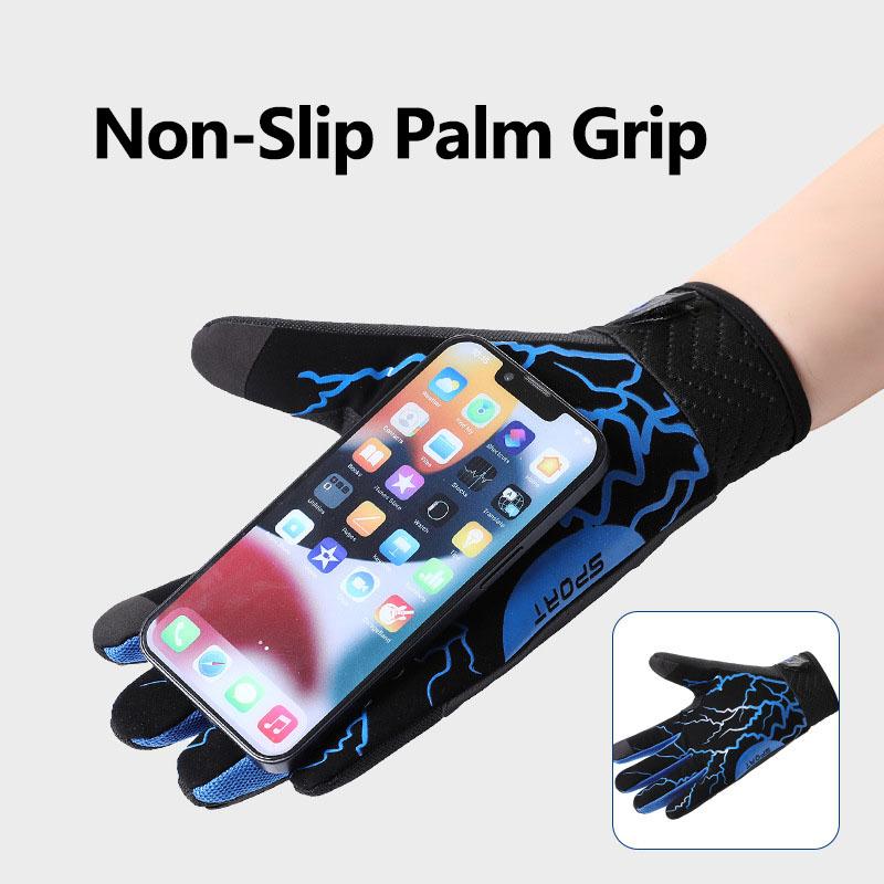 Мужские мотоциклетные перчатки для электросамоката, мотокросса, износостойкие, совместимые с сенсорным экраном, велосипедные перчатки с защитой от падений