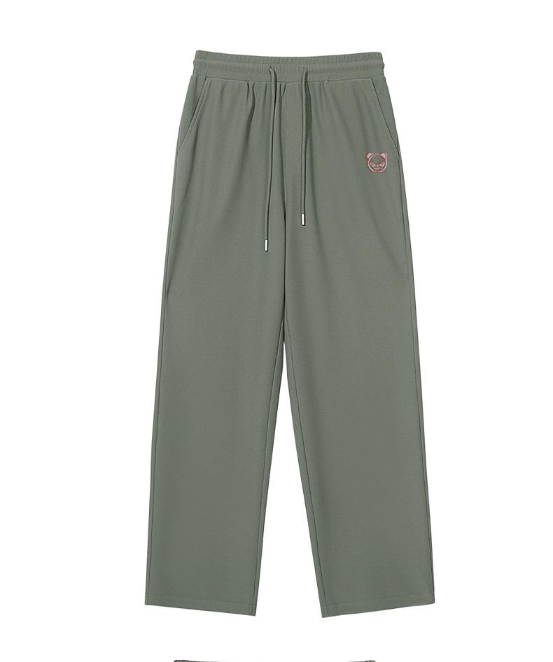 Hello Hipanda, Panda 230g Huafu Ge skin friendly breathable personalized wide leg pants long pants