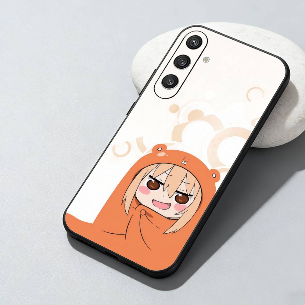 UMR Anime U-Umaru-Chan-S Phone Case For Samsung Galaxy A73,A72,A71,A70,A52,A51 Others Soft Black Cover