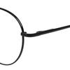 Women Men Vision Care Oversized Portable Round Glasses Optical Glasses Eyeglasses Frame Spectacles