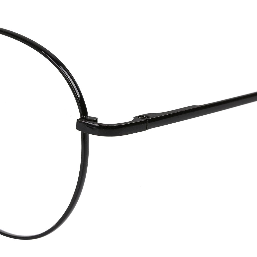 Women Men Vision Care Oversized Portable Round Glasses Optical Glasses Eyeglasses Frame Spectacles