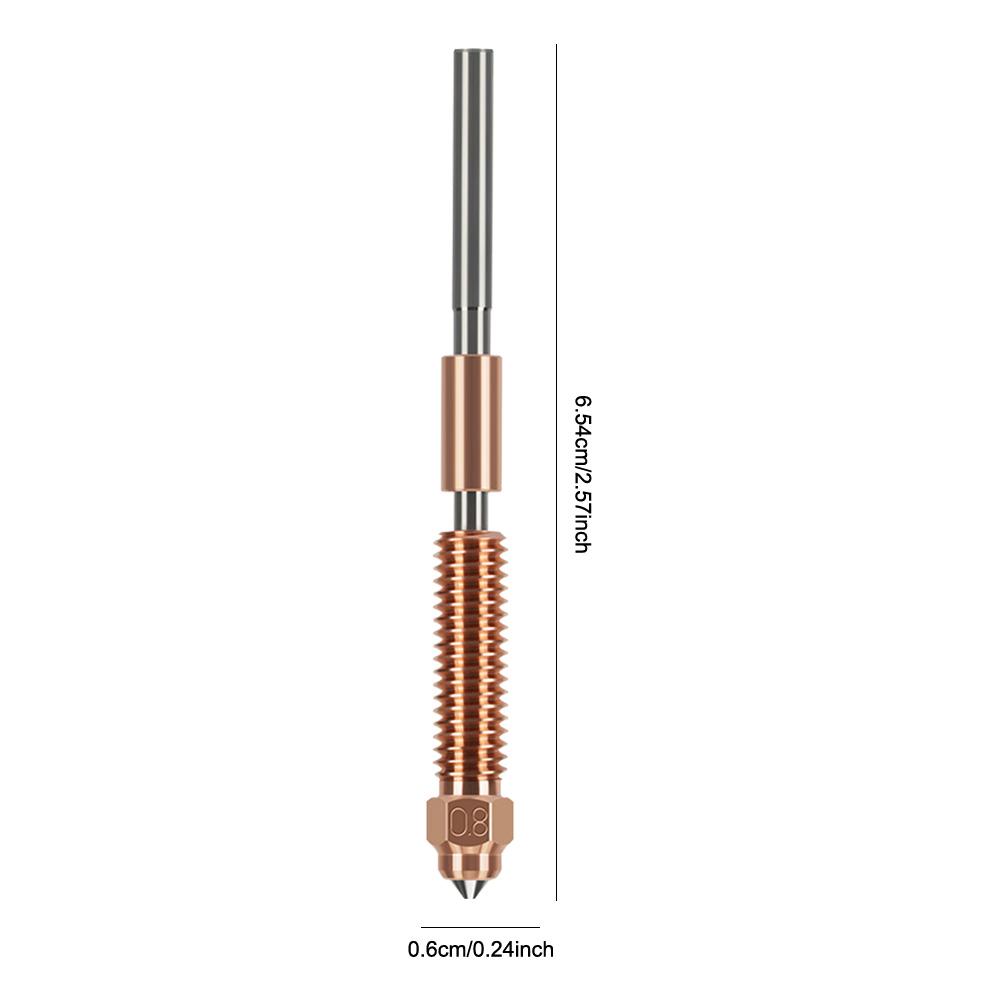 Сопло K1C Unicorn Quick-Swap Сопло Ender 3 V3 Для 3D-принтера Creality K1C/Ender 3 V3/Ender 3 V3 K1C K1 Max 0.2/0.4/0.6/0.8/1мм