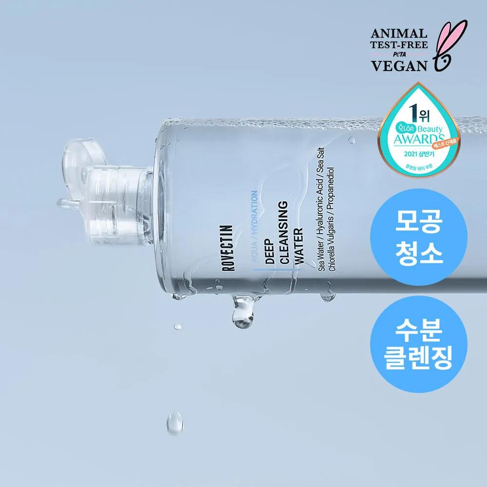 ROVECTIN Aqua Hydration Глубоко очищающая вода 400 мл