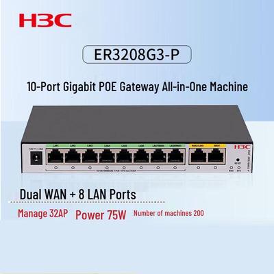 H3C ER3208G3-P Гигабитный PoE-маршрутизатор-шлюз с 8 портами (Китайская версия)