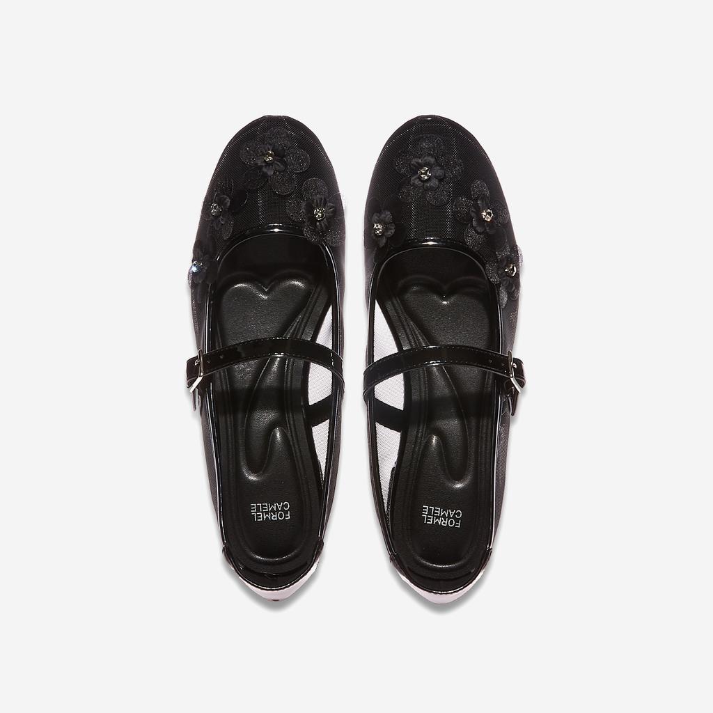 [FORMEL CAMELE] Love Pommel Flor Mary Jane, FLS1F1SP052, 1010112572, популярная корейская обувь