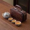 Portable Travel Tea Set, One Pot, Four Cups, Ceramic Outdoor Express Cup, Four-piece Set, Business Activities Company