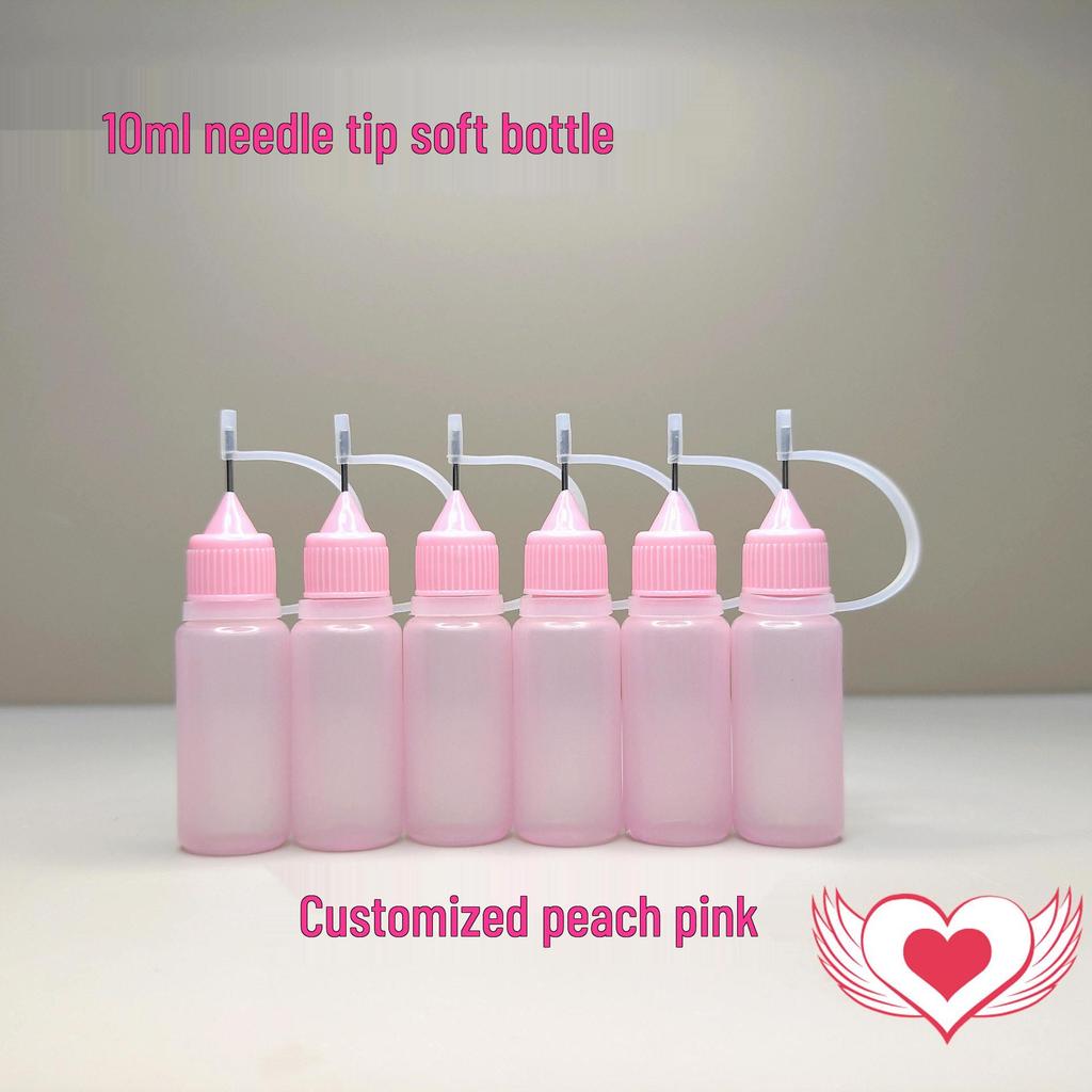 10 мл Портативный пластиковый флакон для снятия гель-лака, жидкости для электронных сигарет, тату-чернил и дозирования пигментов