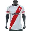 25-26 River Plate Домашняя Тайская Футбольная Майка Ливерпульская Версия Игрока Износостойкая Стирка Разрешена Кемпинг Спортивная Тренировочная Одежда