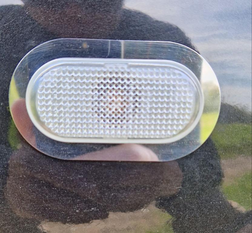 Обводка поворотника (2 шт., нерж) для Dacia Duster 2008-2018 гг