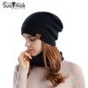 Winter Outdoor Warm Hat Women's Scarf Pullover Hat Men's Plus Velvet Warm Ear Protection Knitted Wool Hat
