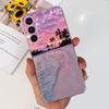Для Samsung Galaxy A24 4G Чехол Пара Милое Сердце Красивый Цветок Чехол Для Fundas Samsung A24 4G A245F A 24 Мягкий Прозрачный Резиновый