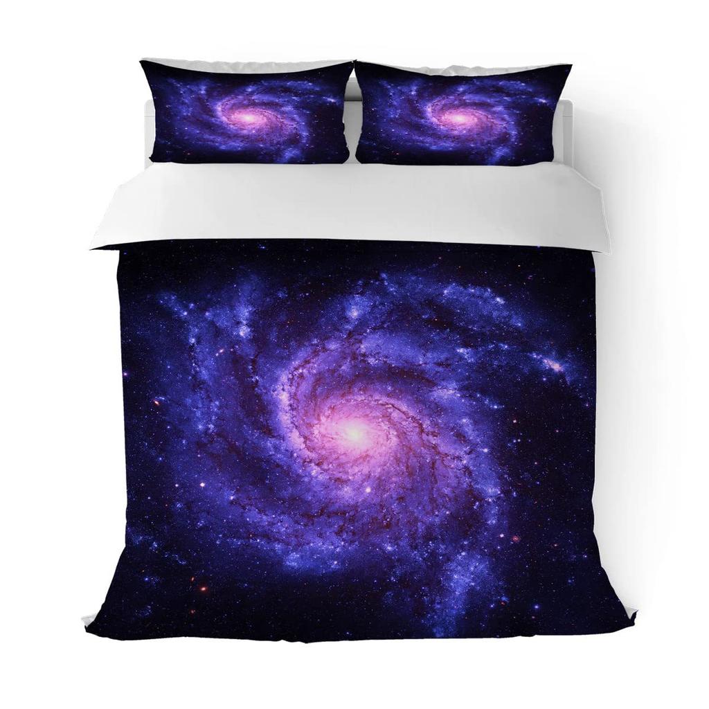 Комплект постельного белья Cosmic Galaxy, комплект из трех предметов «Сияющие звезды», «Звездное небо», комплект из трех предметов «Галактика»
