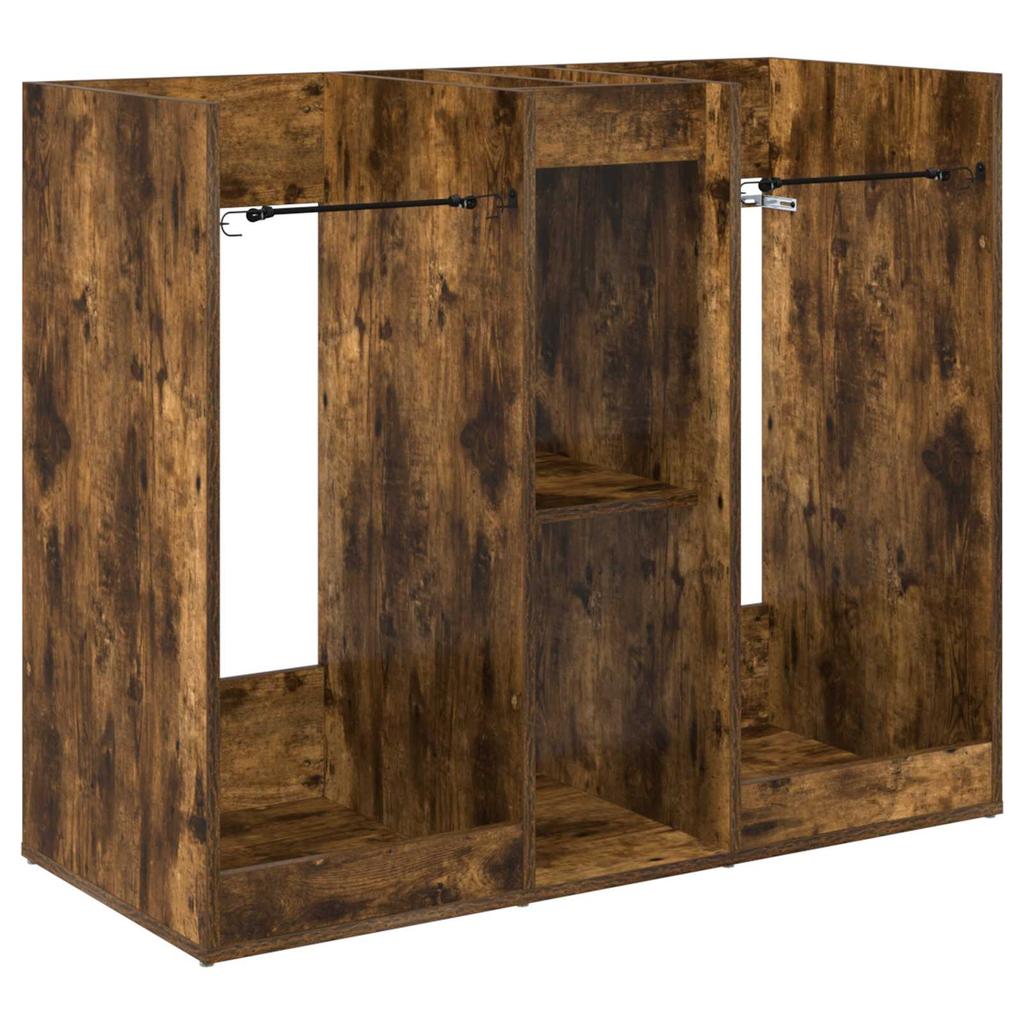 Golf Cabinet Solid Smoked Oak 102 x 45 x 85.5 cm