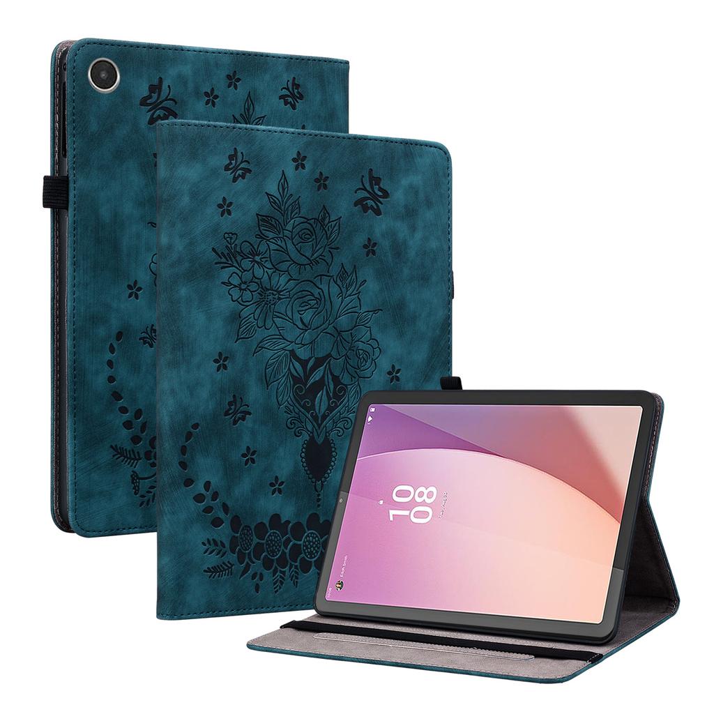 For Lenovo Tab One 8.7 K9 TB-305FU TB-X305XU 2025 Case Rose Flower Case Soft Back TPU Tablet Cover
