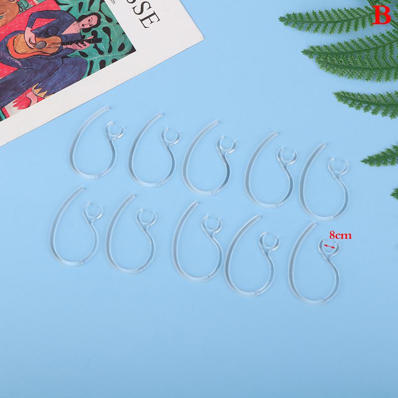 10Pcs Replacement Ear Hooks For Bluetooth Headsets Wireless Earpieces Ear Piece