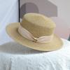 New Hat Women's Summer Sun Hat Women's Sunscreen Fashion Top Hat Versatile Sun Hat Flat Top Straw Hat