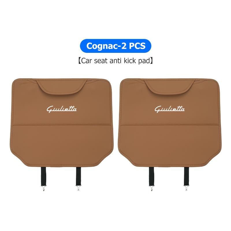BQVLT1 Car Anti-dirty Pad Seat Back Protective Mat Anti Kick Pad Car Accessory For Alfa Romeo Giulietta 940 2010-2014 2015 2016 2017