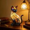 Лампы-кошки Смола Светодиодные Винтажные 3D Ночник Лампа-кошка для Детей на Стол Камин Полка Рождество Детская Спальня Гостиная Дом