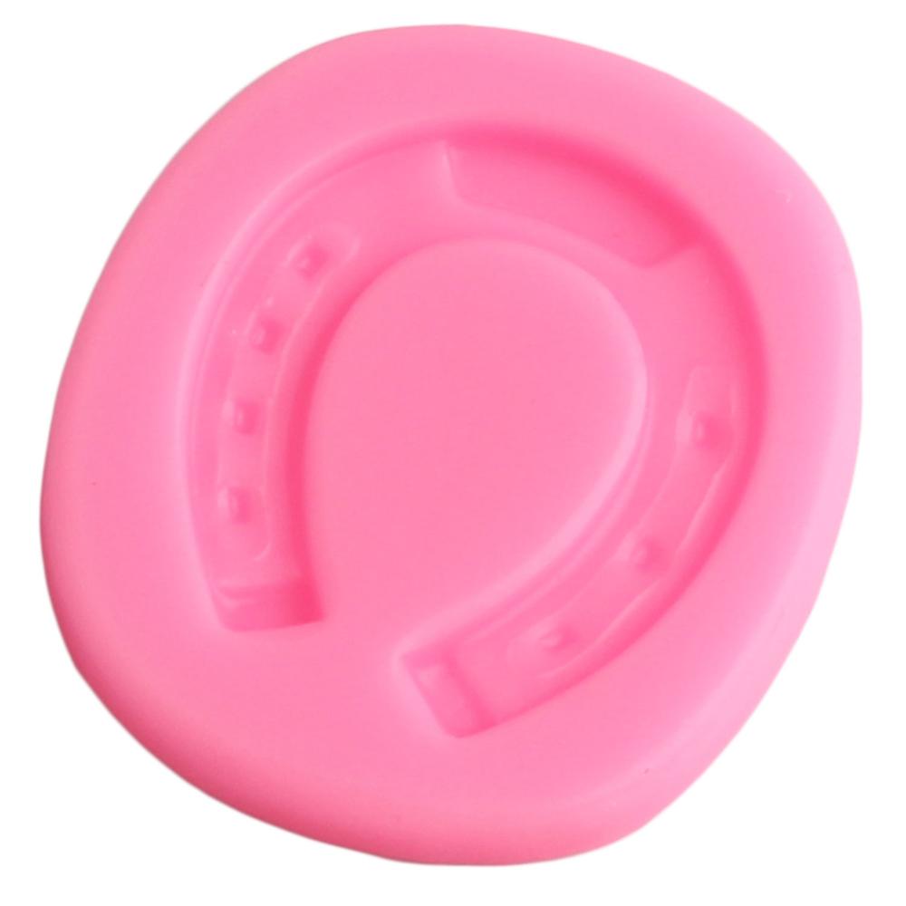 3D силиконовые формы для подковы, формы для выпечки кексов, помадка, сделай сам, вечерние инструменты для украшения торта, полимерная глина, формы для конфет, шоколада