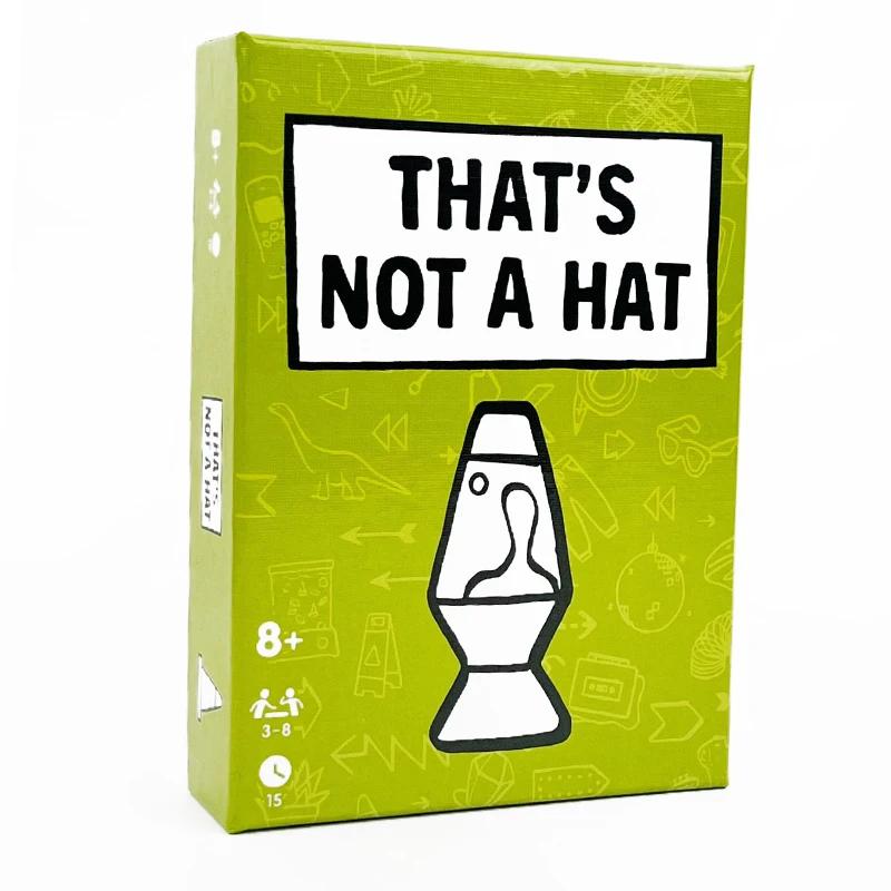 Unique That’s Not a Hat Party Board Game Card English Tabletop Games for 3-8 Players
