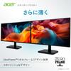 Acer Monitor 27 Inch Full HD Matte IPS 120Hz sRGB AdaptiveSync HDMI Mini 15 Pin Terminal Audio Input Terminal VESA Mount Compatible Zero Frame Design