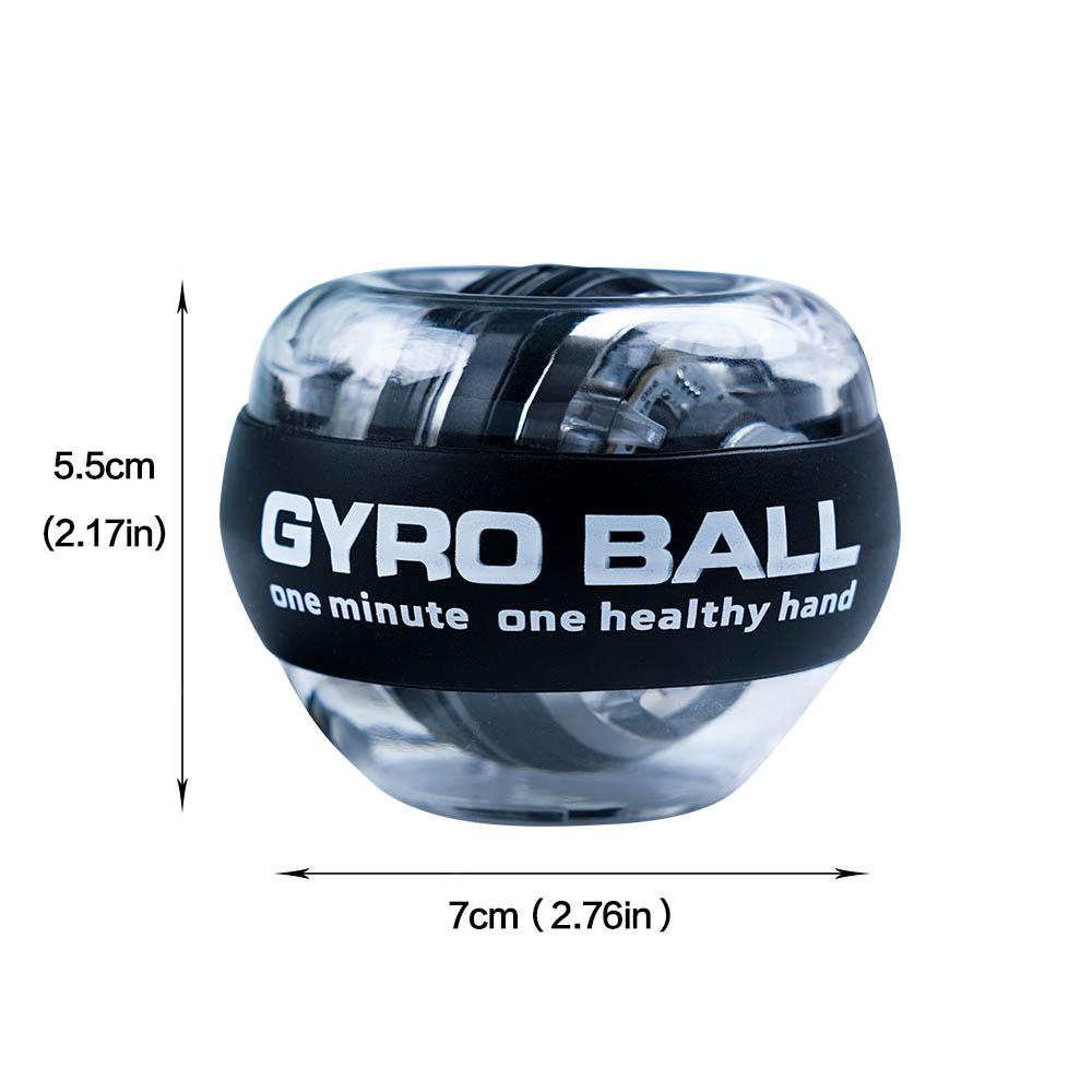 Wrist Ball Auto-Start Power Trainer Ball Wrist Strengthener Gyroscope Forearm Fitness Exerciser Power Gyro Ball Hand Trainer