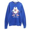 Long Sleeve Sweat Trainer M Blue PIRATE STORE Men's Used