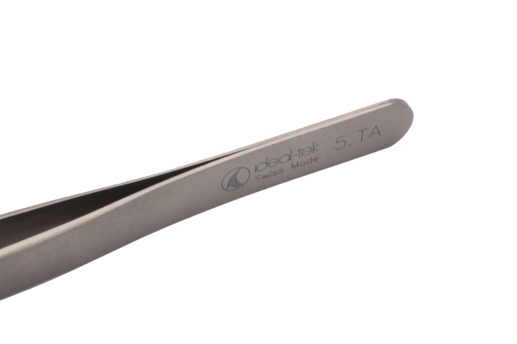 Titanium Precision Tweezers TA Series IDEAL-TEK (5-TA)