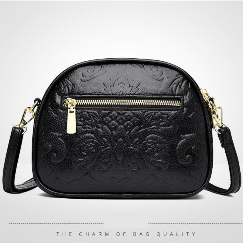 Johnature Модные маленькие круглые сумки через плечо для женщин, универсальные сумки с принтом для отдыха, женские сумки на плечо большой вместимости