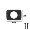 Fixed Base Plate Car Charger Mounting Panel USB Charger Mounting Plate  Vehicle Accessories