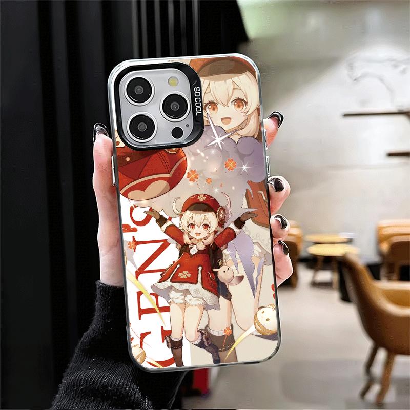 Genshin Impact Anime Soft Phone Case for iPhone 15 16 17 Pro Max 17Air 16E 14 Plus 13 12 Mini Shockproof Cover Back Shell