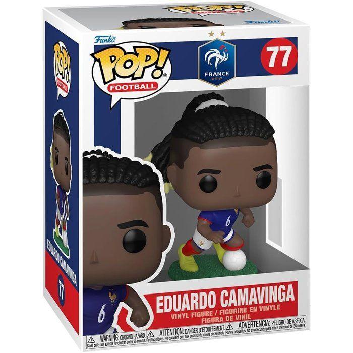 Figurine Funko Pop! - Football France - Eduardo Camavinga - Vinyle Officielle