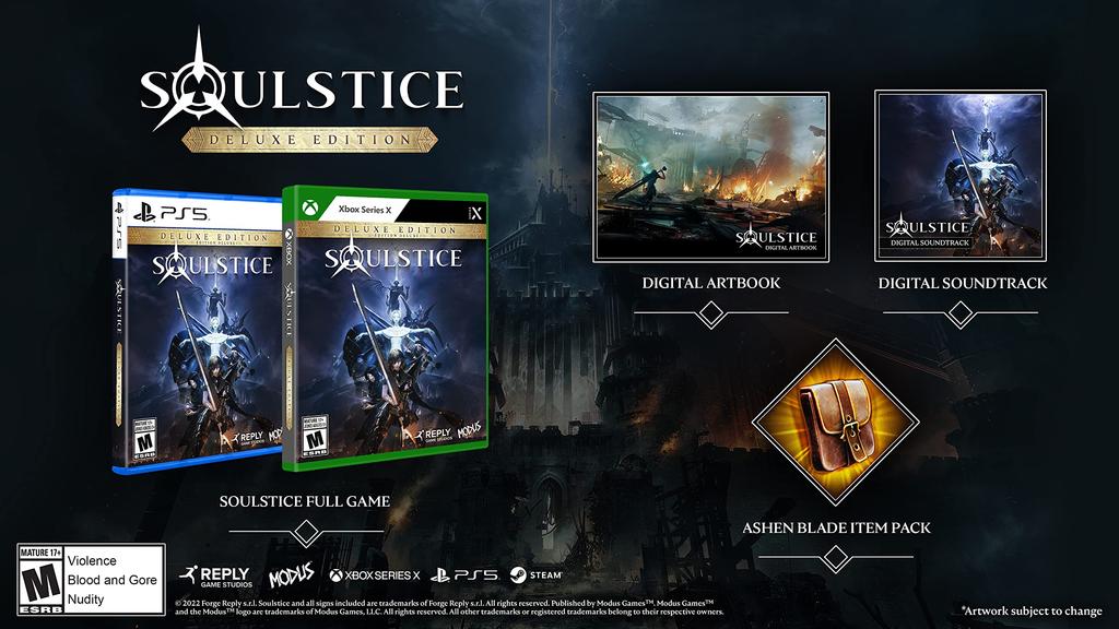 Deluxe Edition North Xbox Series X Soulstice (Импортная версия Америка) -