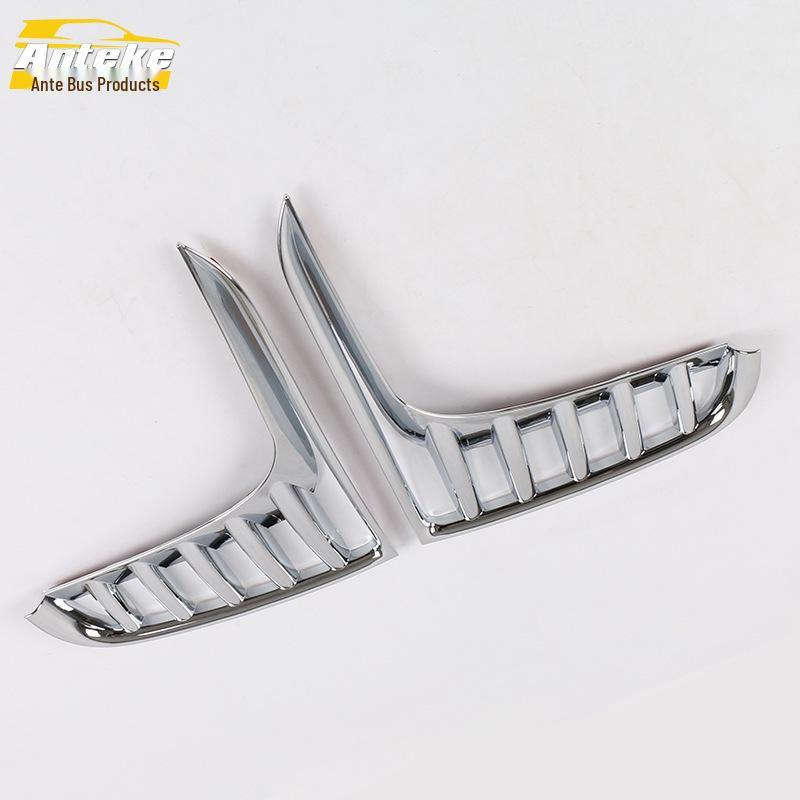 Antek BX5 Chrome Fog Light Trim for 2017 Baowo Models