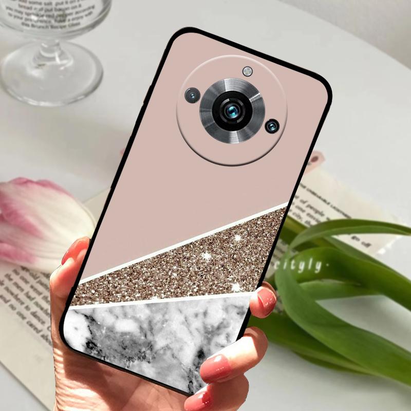 Чехол для Realme 11 Pro Plus Силиконовый Ударопрочный Мягкий ТПУ Чехол для Телефона Для Realme 11 11Pro+ 5G Funda Realme11 Pro Capa Мультяшный