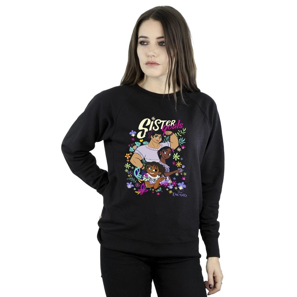 Disney Womens/Ladies Encanto Sister Goals Sweatshirt