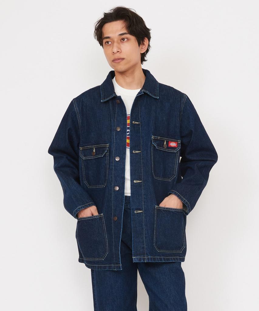 Dickies Рабочая куртка Kaihara Denim Темно-синяя