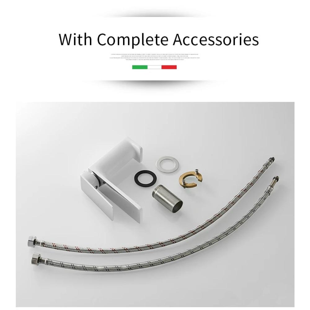 G1/2 Basin Faucet Bathroom Torneira Para Banheiro Chrome Faucet Basin Taps Deck Mounted Grifo Lavabo Hot Cold Mixer Tap