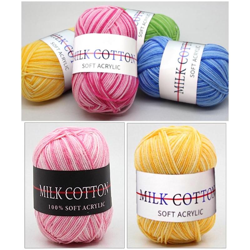 Пряжа для вязания крючком, мягкая акриловая пряжа, пряжа для ручного плетения, вязание одежды, сумка для рукоделия, шляпа, свитер, шарф, поделки своими руками