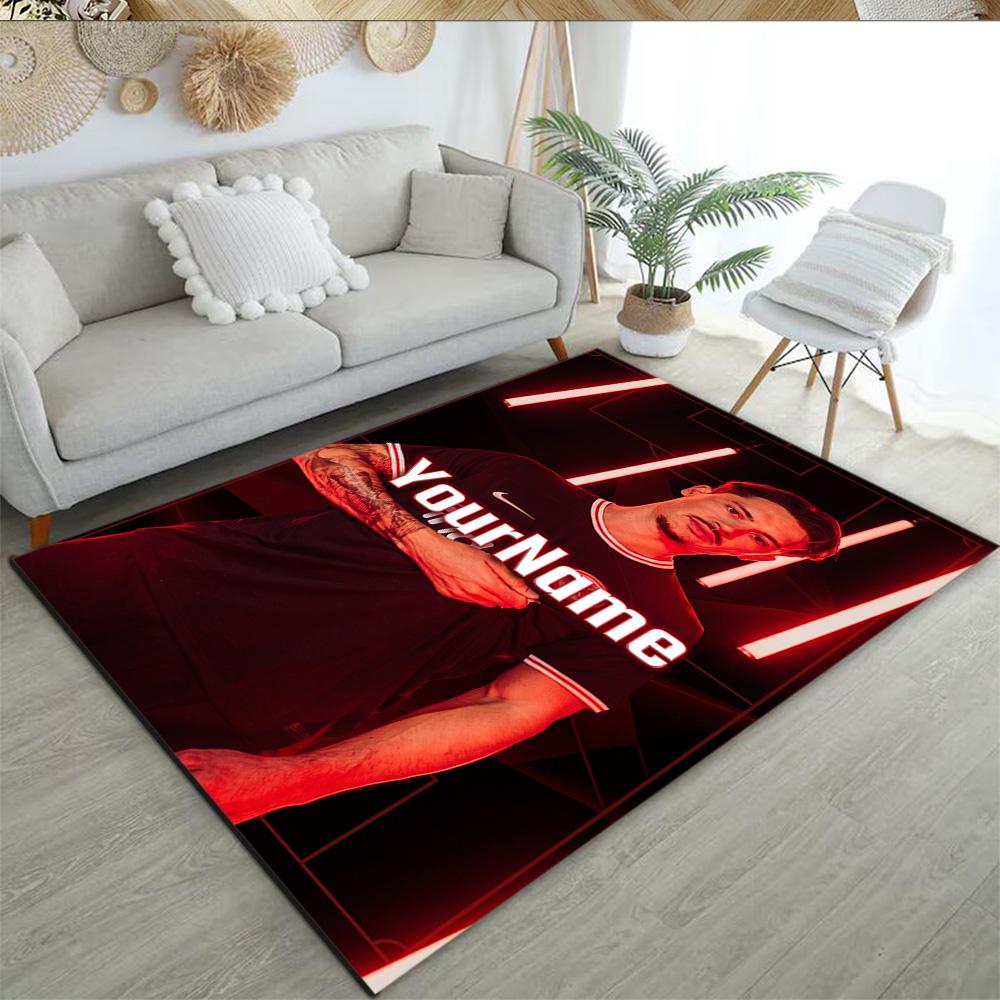 Eintracht Frankfurt Customize Your Name Carpet Design For Living Rooms Foyer Outdoor Game Room Antislip Carpet Office Home Decor Wedding Party Gift