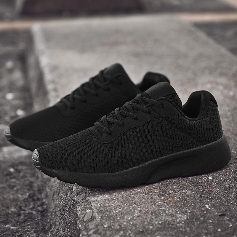 Модная обувь мужская и женская, большие портативные спортивные туфли с сетчатым верхом, дышащие повседневные кроссовки, трендовая мужская обувь