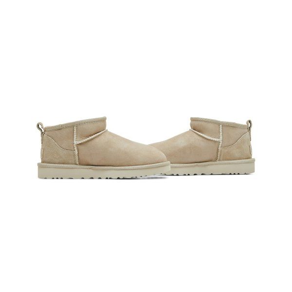 UGG Классические ультра мини-ботинки Sand женские кроссовки кремовые 1116109-SAN