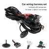 Car Light Harness Kit 12V 40A Relay Control Switch Replacing Parts