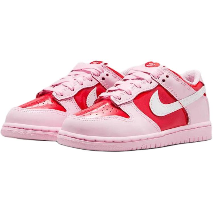 Nike Кроссовки Dunk Low для катания на скейтборде для детей Розовые Детские IQ0220-663