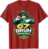 67 Bruh Birthday Mode Funny 6 7 Meme Party TShirt Boys Fashion Y2k Streetwear Clothes Hip Hop Rap Saying Tee Unique Gift Outfit