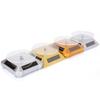 360 Degree Watch Stand Display Turntable Rotating Watch Jewelry Solar Display Stand Multicolor 3 LED Color Change Display Case